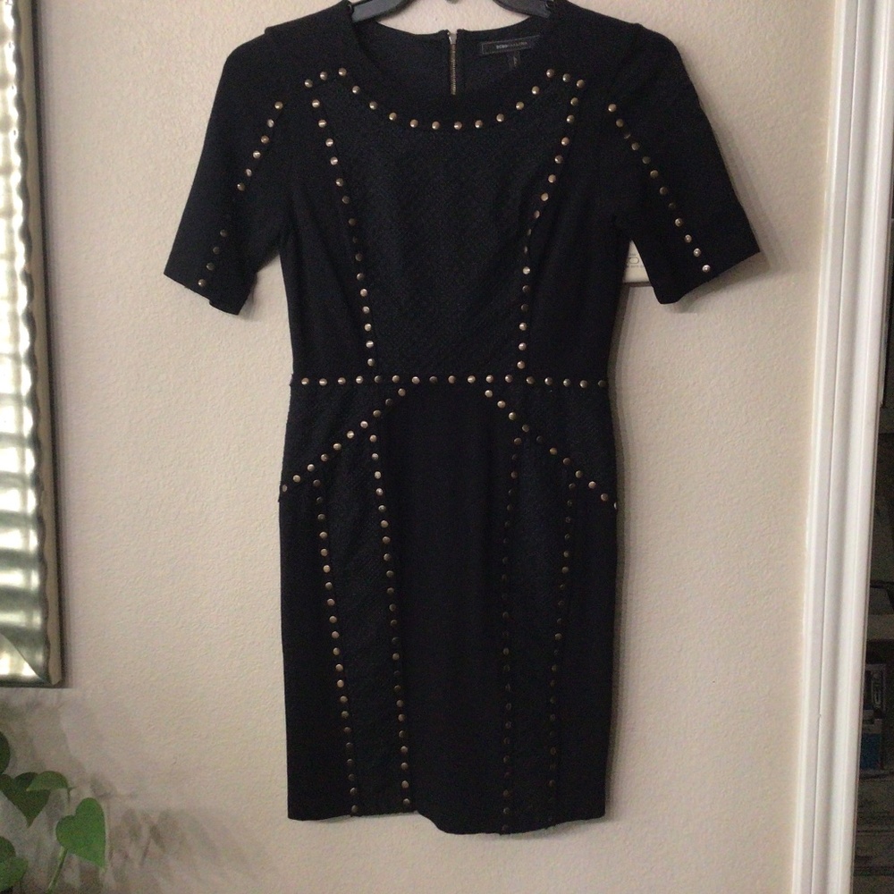 BCBG MAXAZRIA ISADORA BLACK DRESS. SIZE S EXCELLENT SHAPE